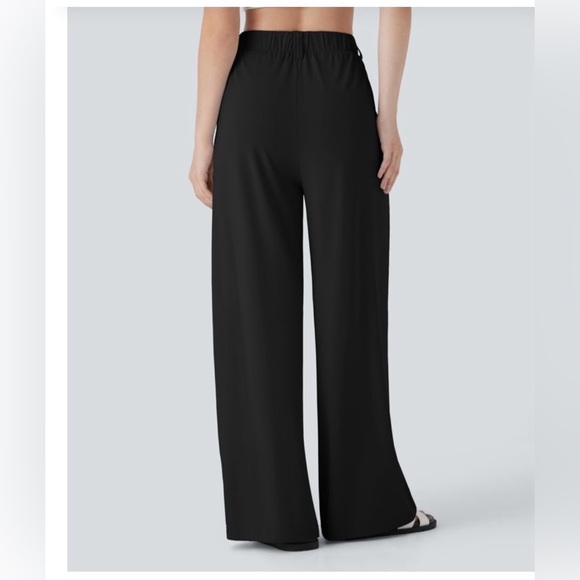 HALARA Navy  Wide-Leg Women's Pants - Picture 2 of 11